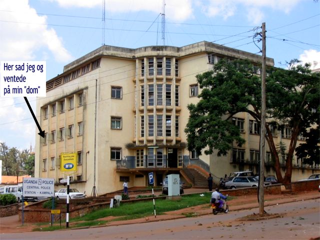 Politistation i Kampala
